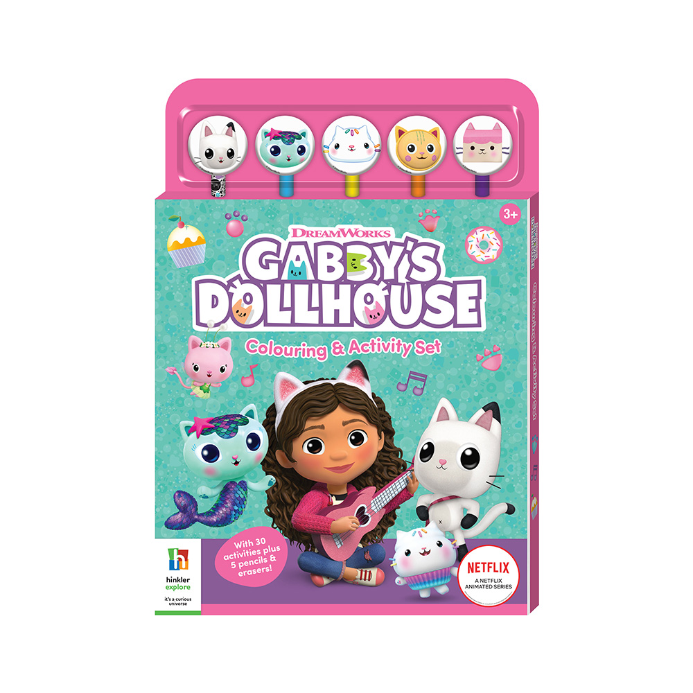 Gabby's Dollhouse Colouring & Activity Set - (HST00003)